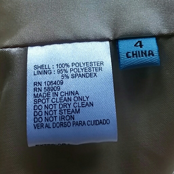 Antonio Melani sequined rose gold snakeskin skirt - Picture 7 of 9